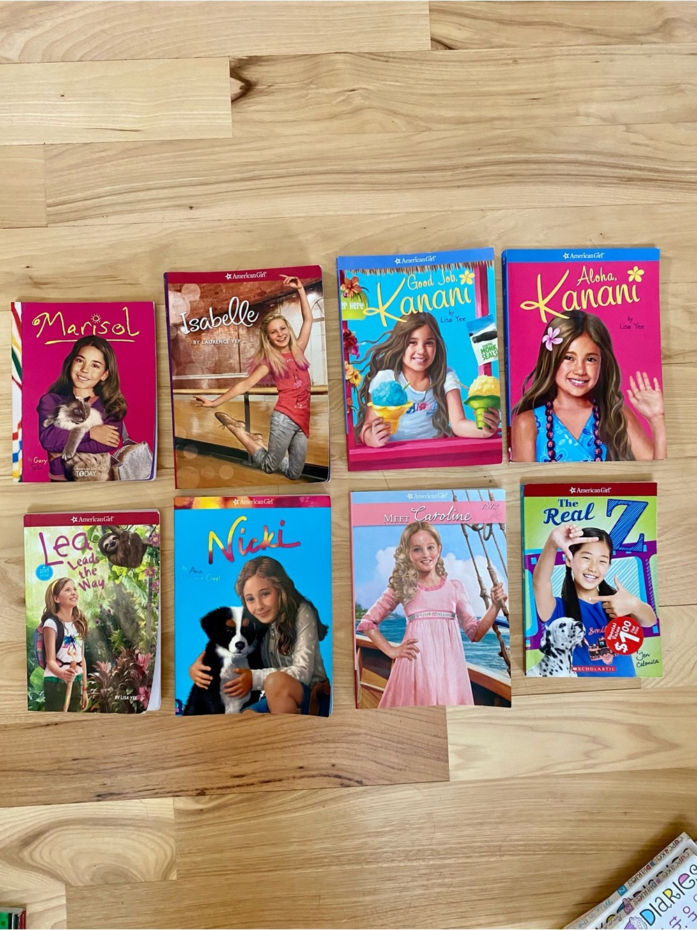 American Girl Doll Books Series Lot of 8 Used Books